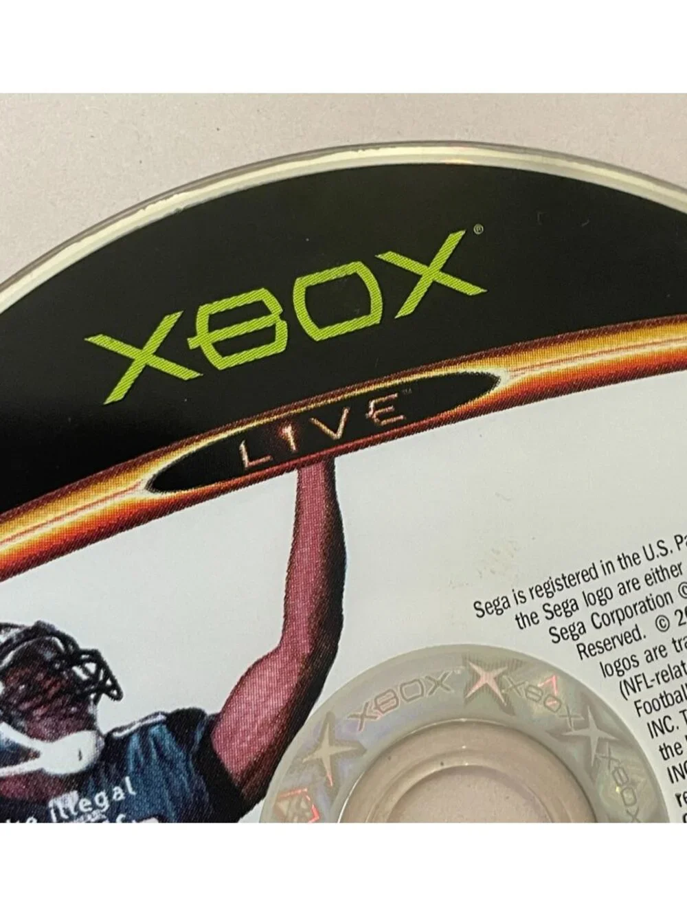 XBOX LIVE NFL ESPN 2K5 BY SEGA ONLINE ENABLED Disc Only untested
